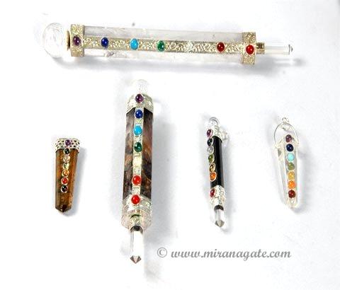 Manufacturers Exporters and Wholesale Suppliers of Agate Wholesale 7 Chakra Healing Stick Khambhat Gujarat